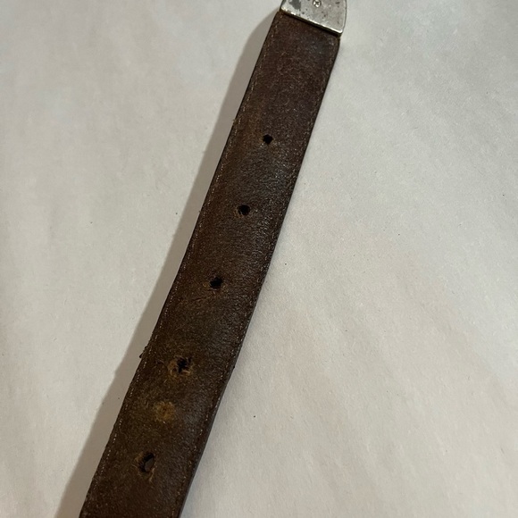 Golf Top Grain Brown western Leather Ranch Club Belt Size 42 AML3000 - Picture 12 of 15